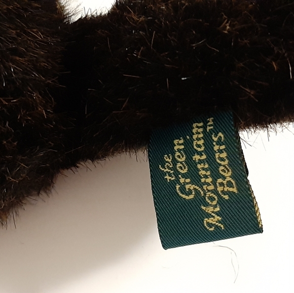 Dark Brown Mary Meyer Teddy the Green Mountain Bears 11" - Picture 7 of 8